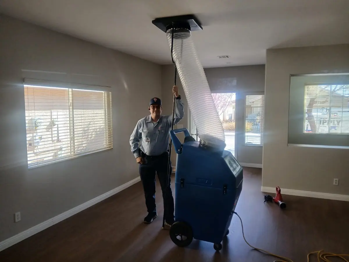 Professional Dryer Vent Cleaning work inside a North Bay Village home